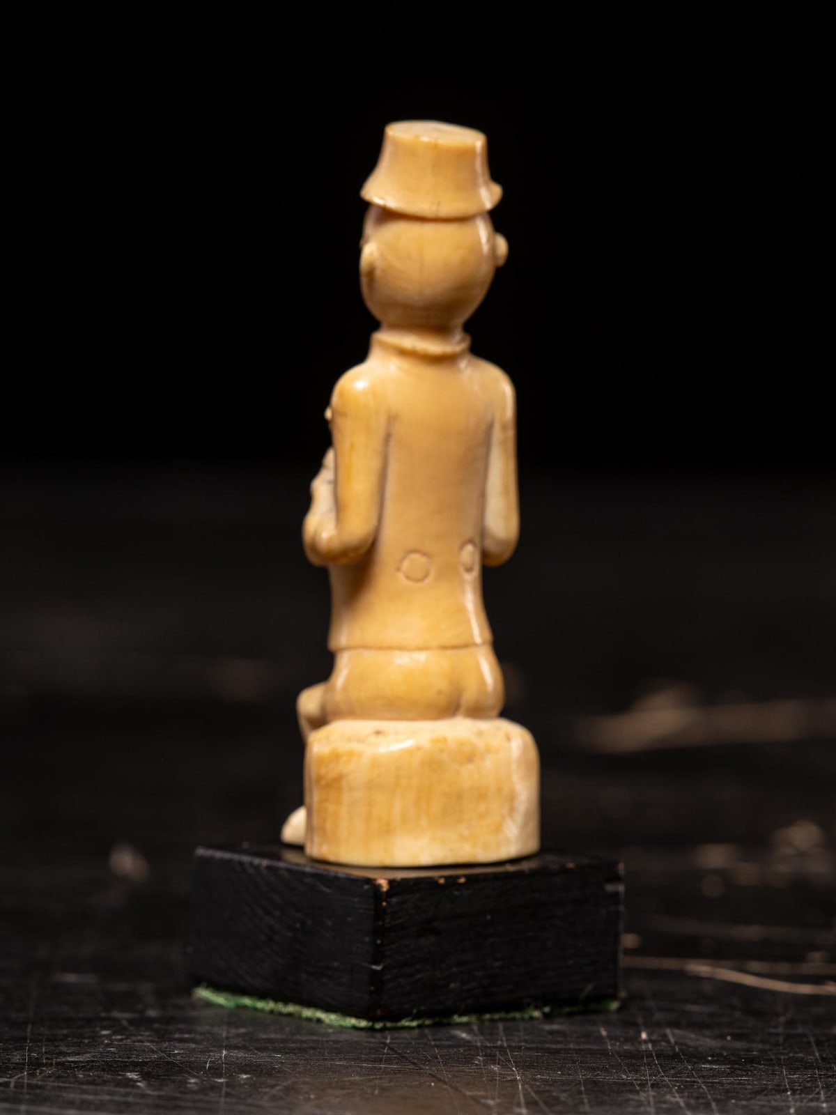 European figure carved by the Kongo people of the Loango Region, DRC, late 19th-early 20th C