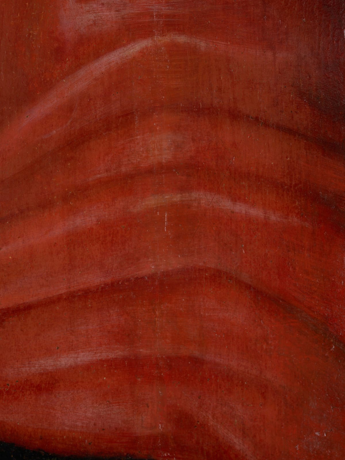 Madonna in red with Child, Manner of Joos van Cleve, late 16th C or early 17th C, Oil on Panel, framed., 17th Century