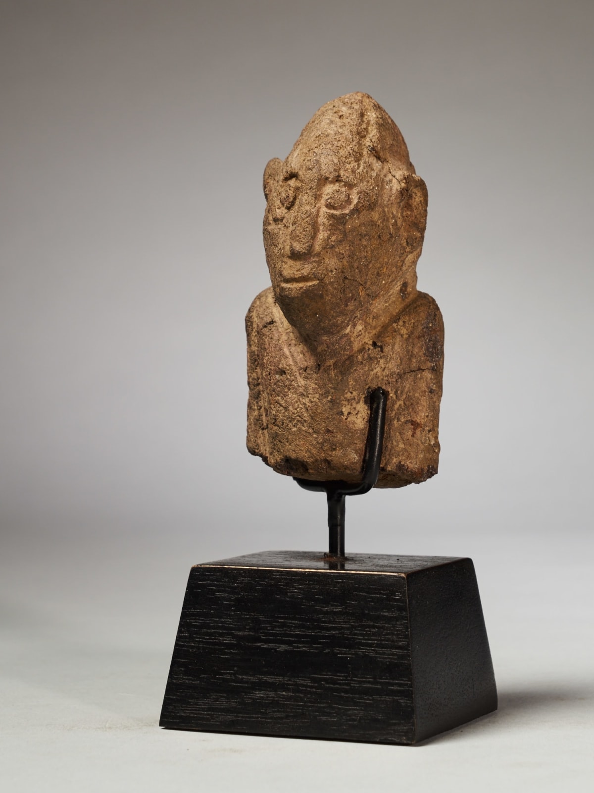 Terracotta Human Buste.Probably Ghana.,