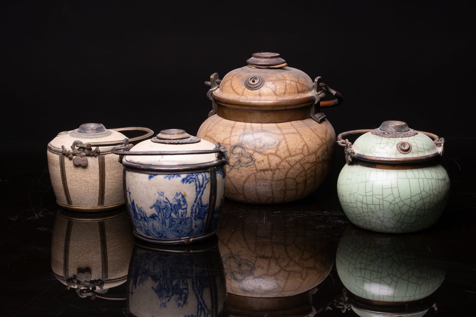 Collection of 19th C Opium Antiques, 19th Century