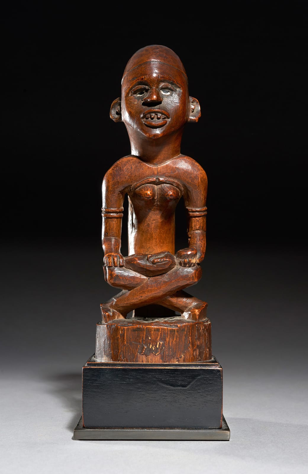 Kongo Phemba Mother and Child Figure, DRC, 1st half 20th Century