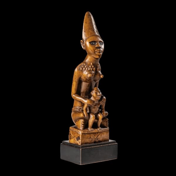 Yombe phemba Maternity Figure, Republic Democratic of the Congo,