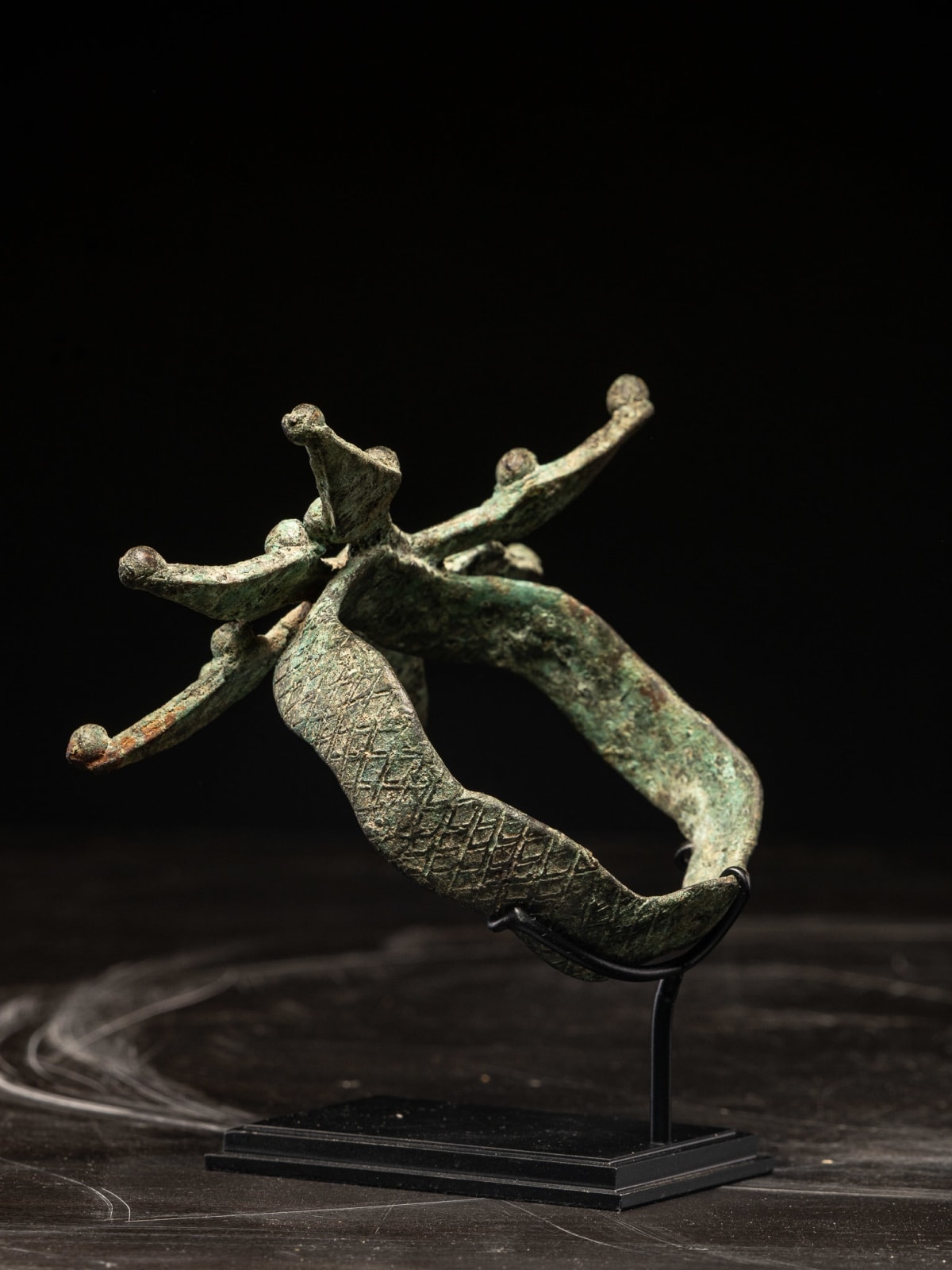 Ceremonial Bracelet (debira) with six serpent heads (torfan), Gan People, Burkina Faso., 19th C