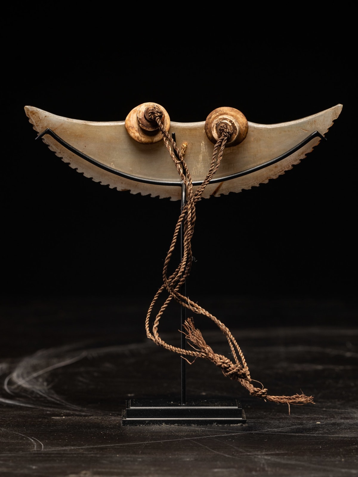 Solomon Islands Crescent Pectoral Ornament (Tafi or Dafe), circa 1900, 20th C