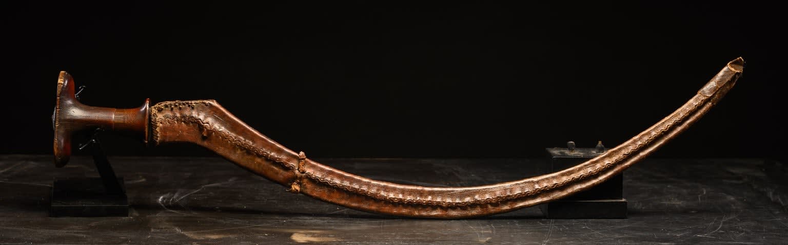 Sword and its scabbard-Diplomatic gift from Negus Menelik II Emperor of Ethiopia to Ambassador Matig Kevorkoff,