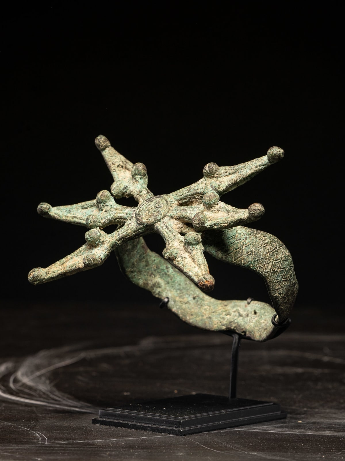Ceremonial Bracelet (debira) with six serpent heads (torfan), Gan People, Burkina Faso., 19th C