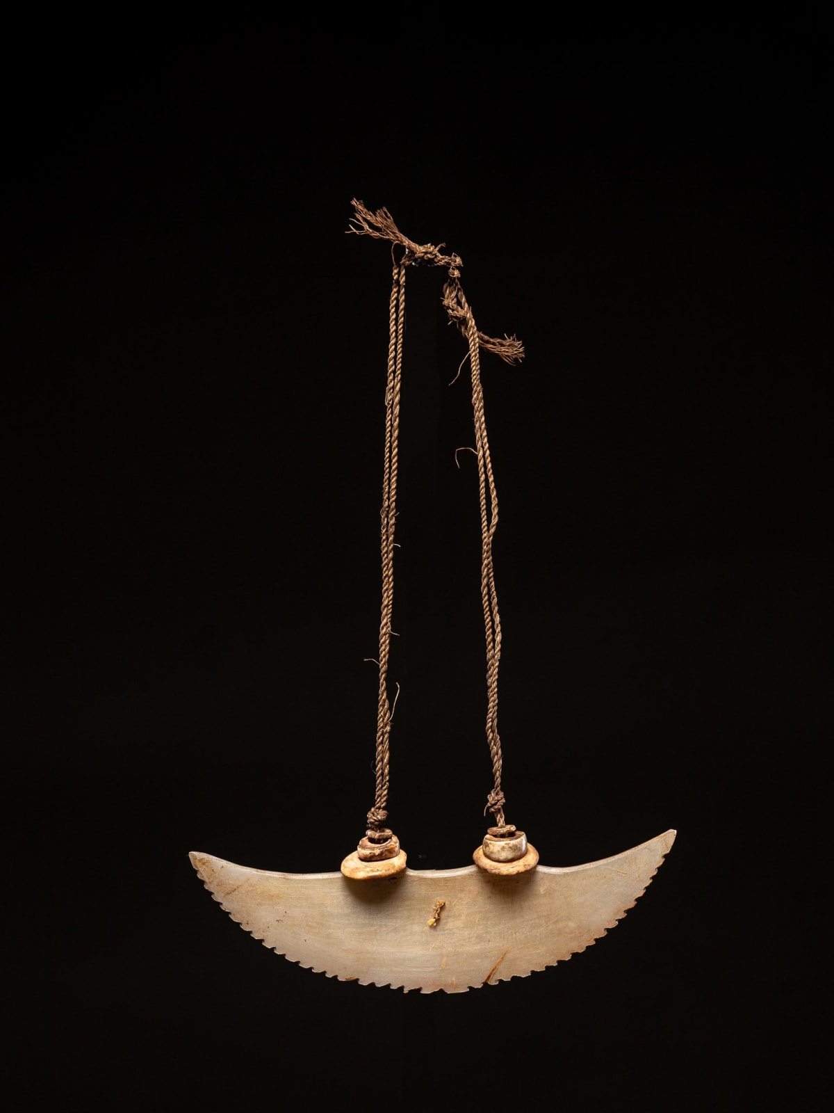 Solomon Islands Crescent Pectoral Ornament (Tafi or Dafe), circa 1900, 20th C