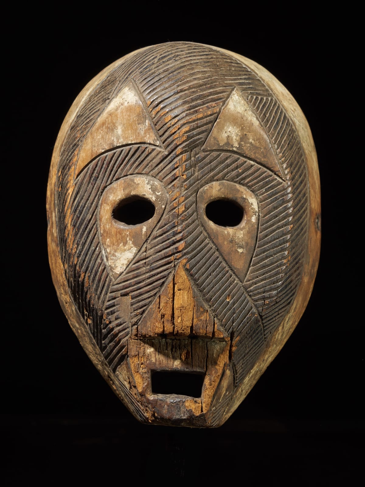 Rare Face Mask, Metoko People, DRC, 20th C