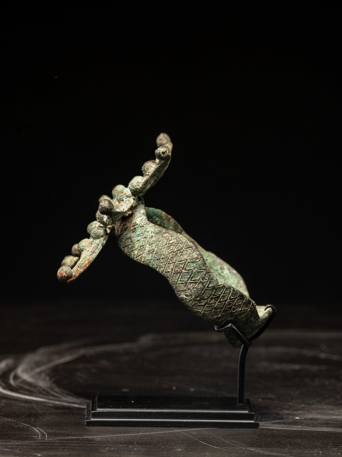 Ceremonial Bracelet (debira) with six serpent heads (torfan), Gan People, Burkina Faso., 19th C