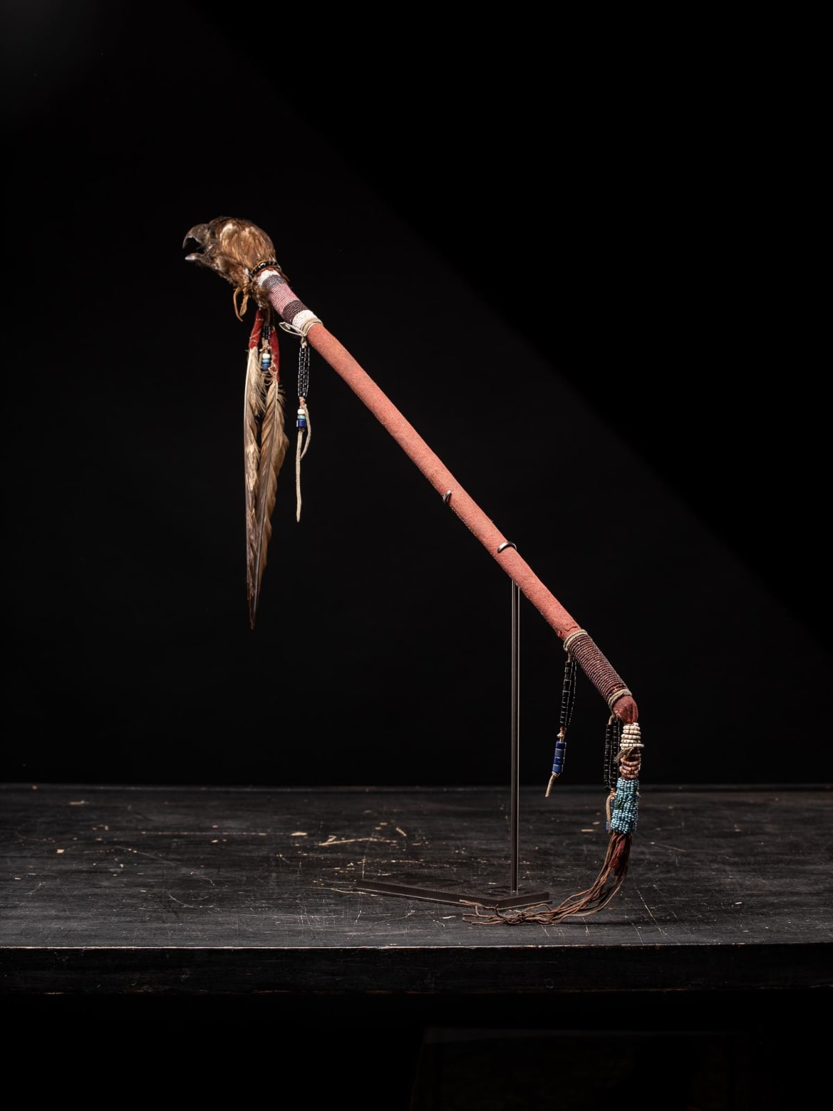 Native American Ceremonial Eagle staff, 19-20th Century