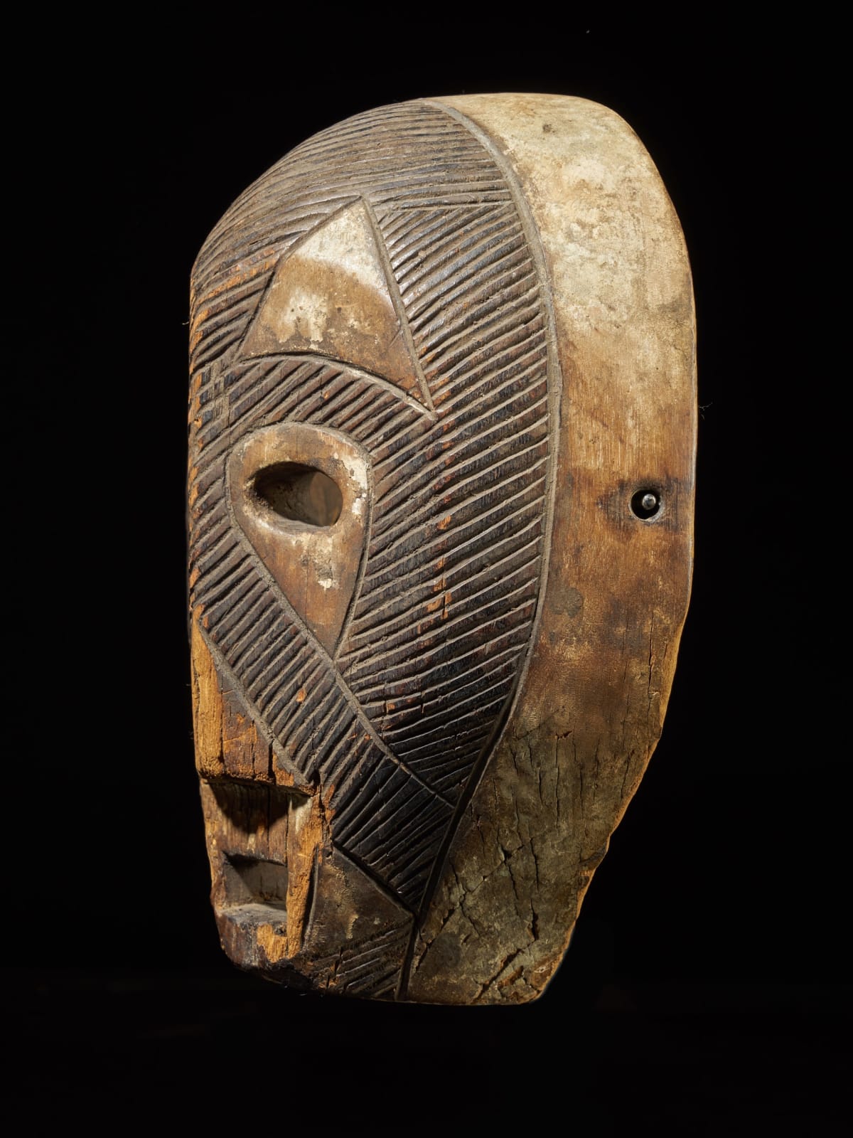 Rare Face Mask, Metoko People, DRC, 20th C