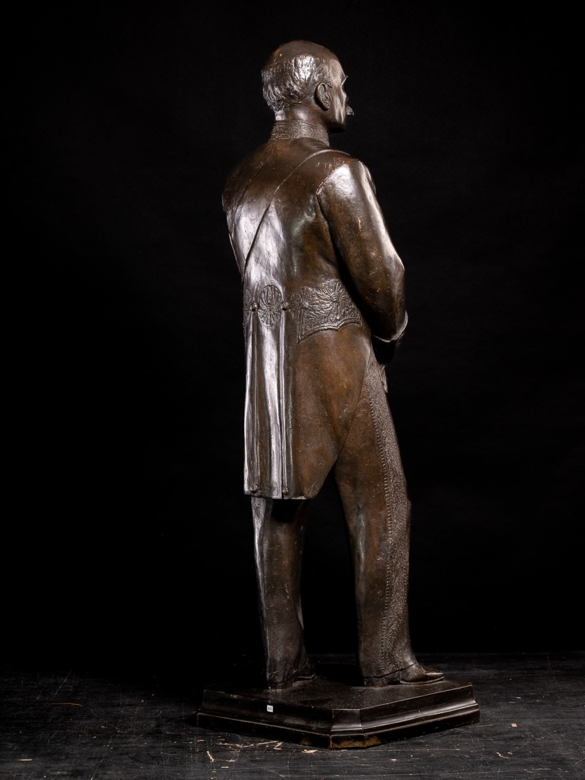 Sir Frederick Lugard-Colonial administrator Nigeria. Bronze by Herbert Cawood 1938, 20th Century