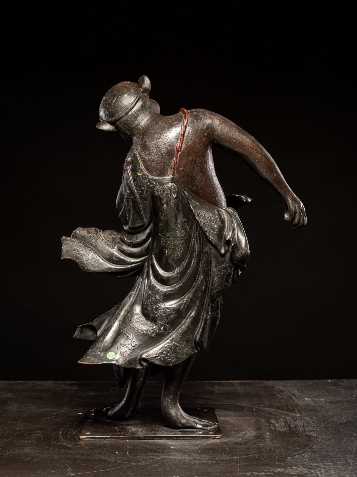 Wooden sculpture of a Dancing Tengu, Late Edo–Meiji Period, Japan, 19th C