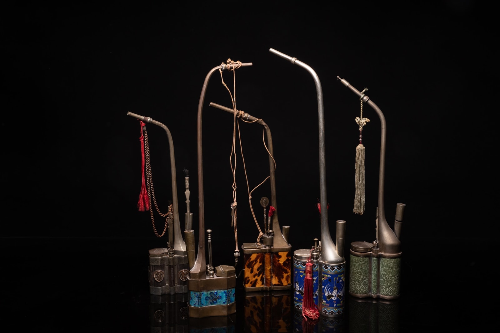 Collection of 19th C Opium Antiques, 19th Century