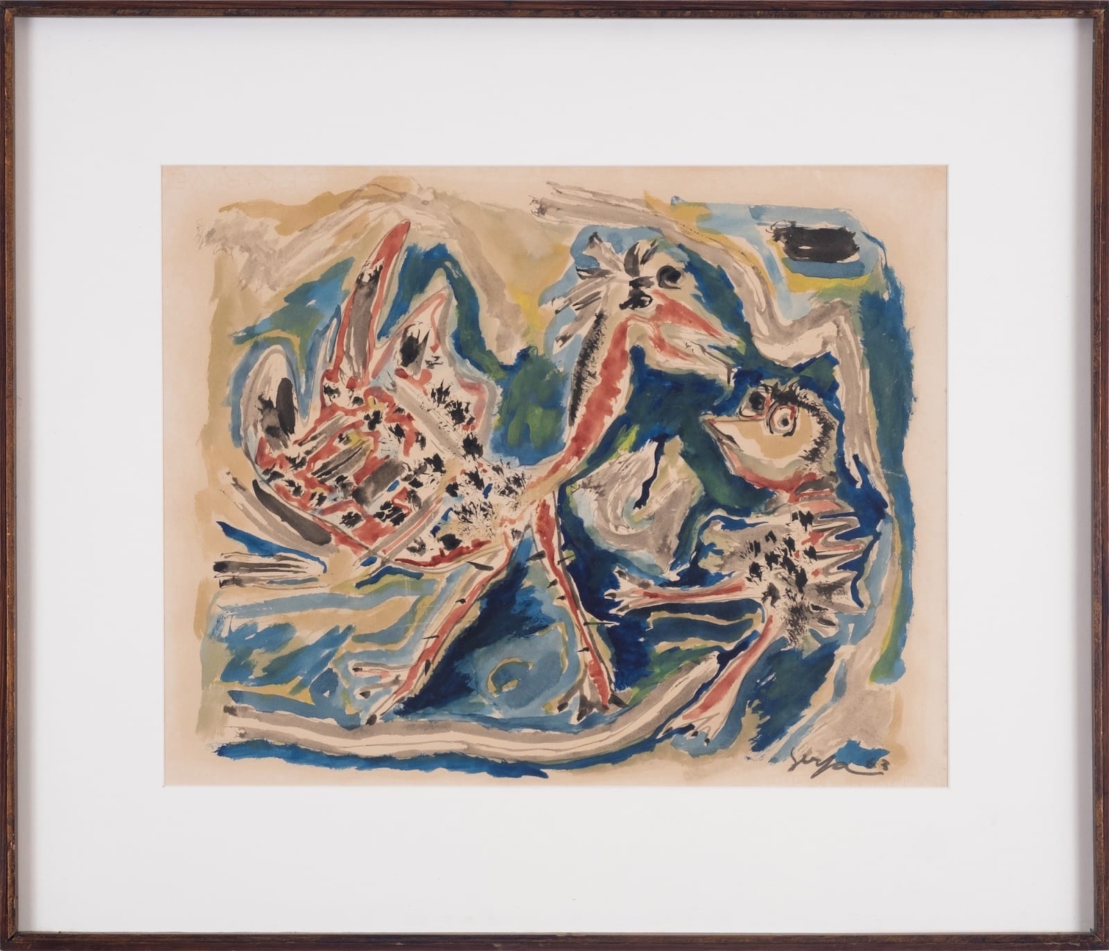 Ivan Serpa, Figura e Ave, 1963