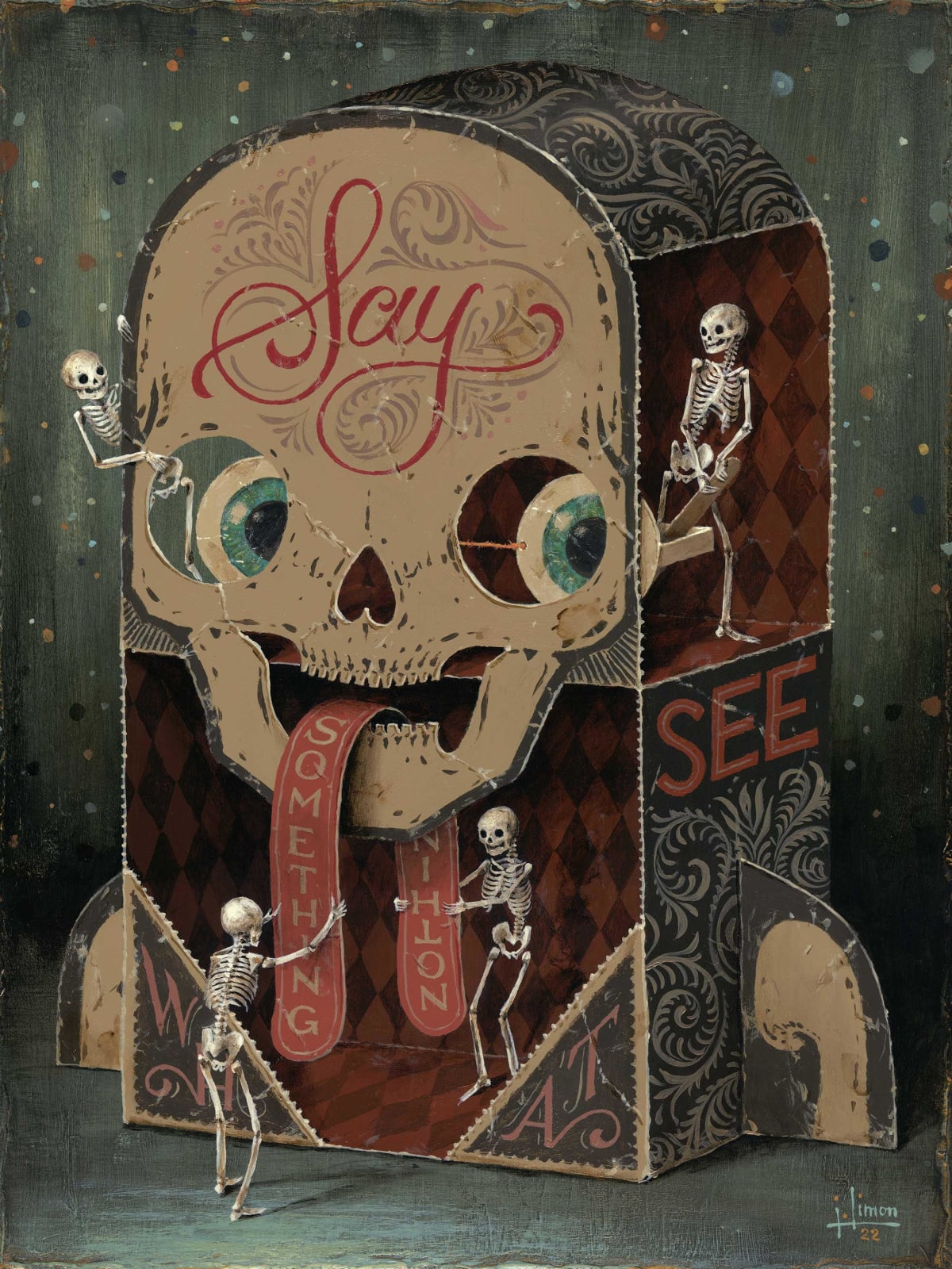Painting by Jason Limon for