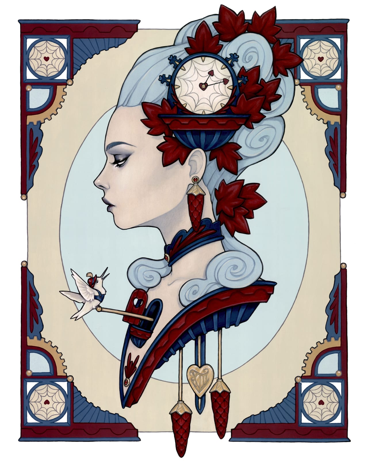 Painting by Glenn Arthur for 