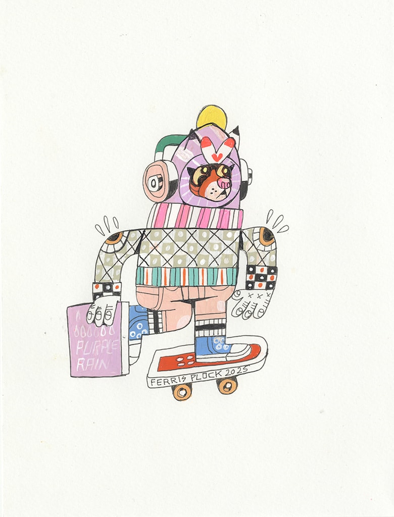 Ferris Plock, Downhill Skate Club #4, 2025