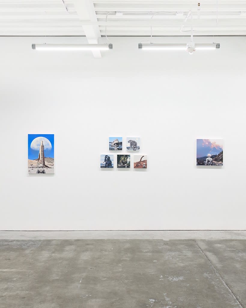 Installation view of Scott Listfield's exhibition
