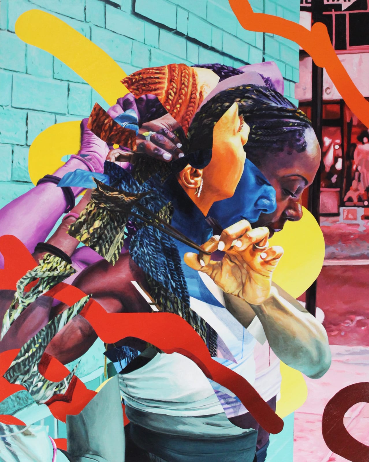 Mwanel Pierre-Louis, The Moment of these Moments, 2019