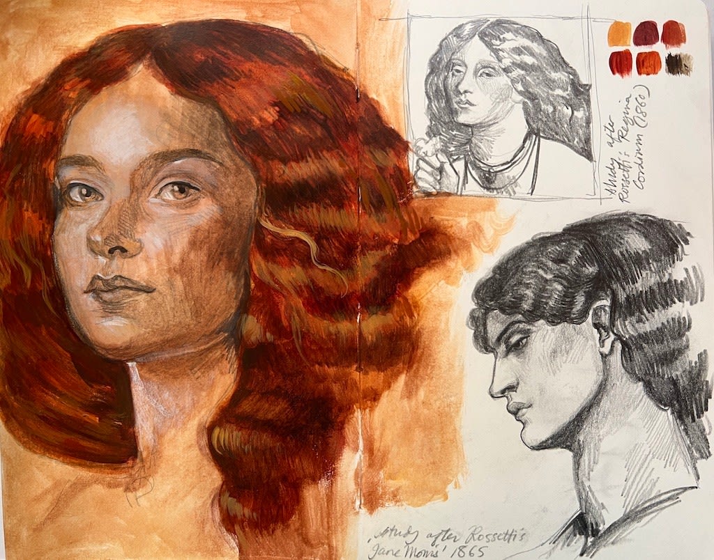 Ruth Speer, Studies For Beatrice, 2022
