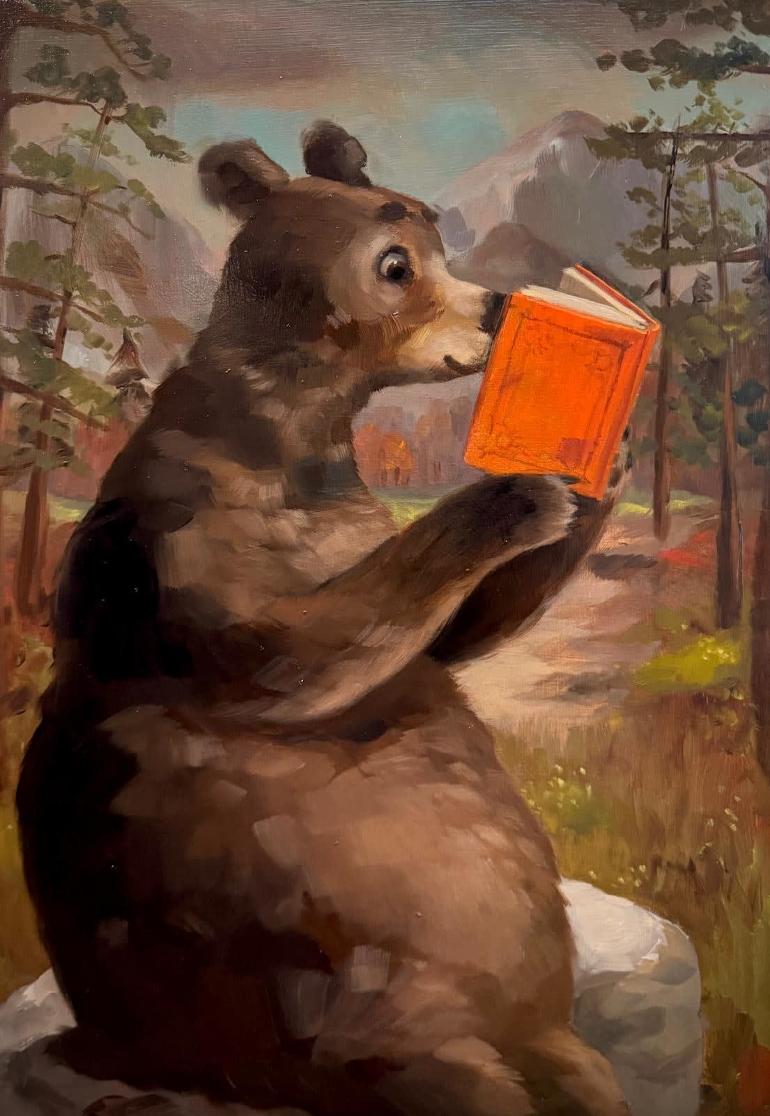 Alison Friend, He Couldn't Put It Down, 2025