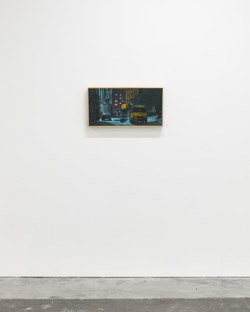 Installation view of Chris Austin's solo exhibition Contrasts, at Harman Projects, San Francisco. Pictured: