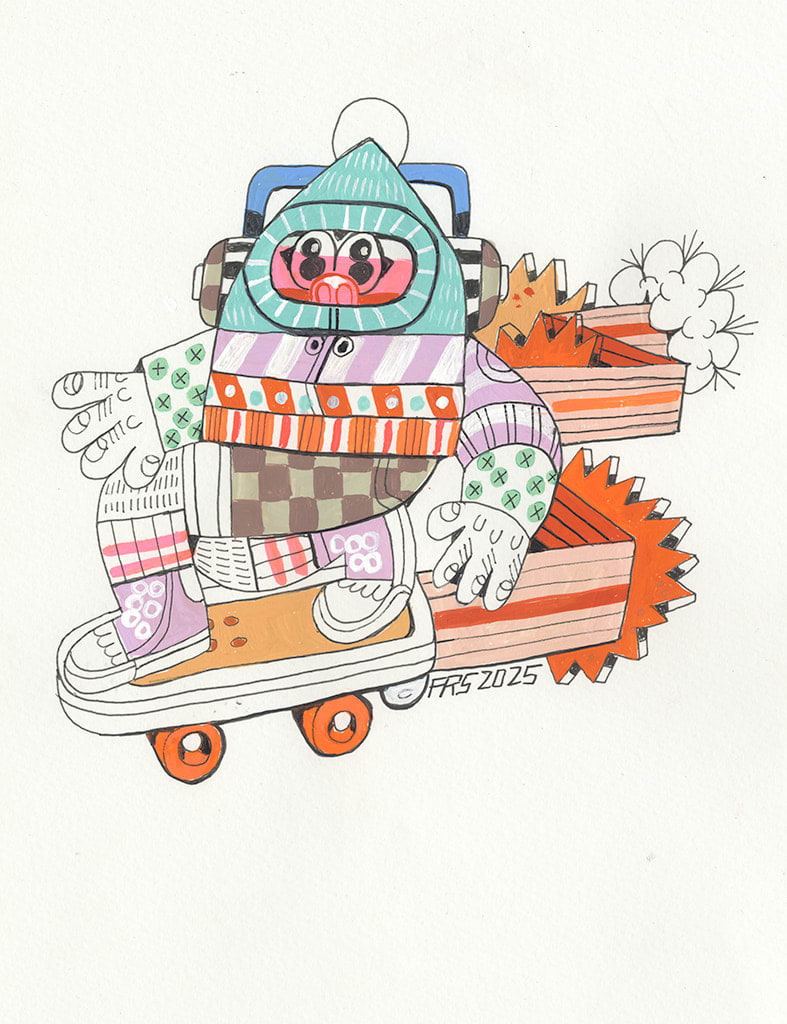 Ferris Plock, Downhill Skate Club #7, 2025