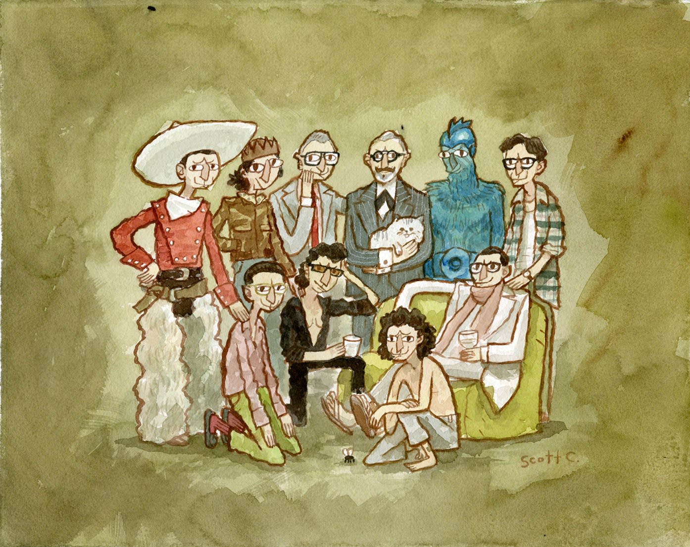 different characters played by Jeff Goldblum