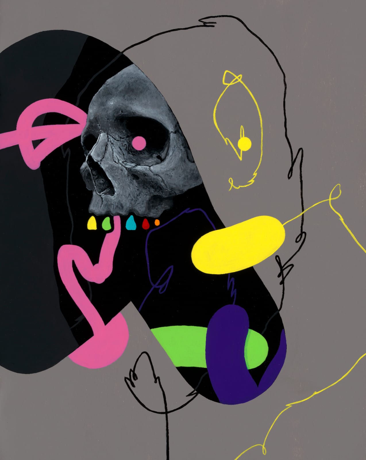 Painting by Anthony Hurd for