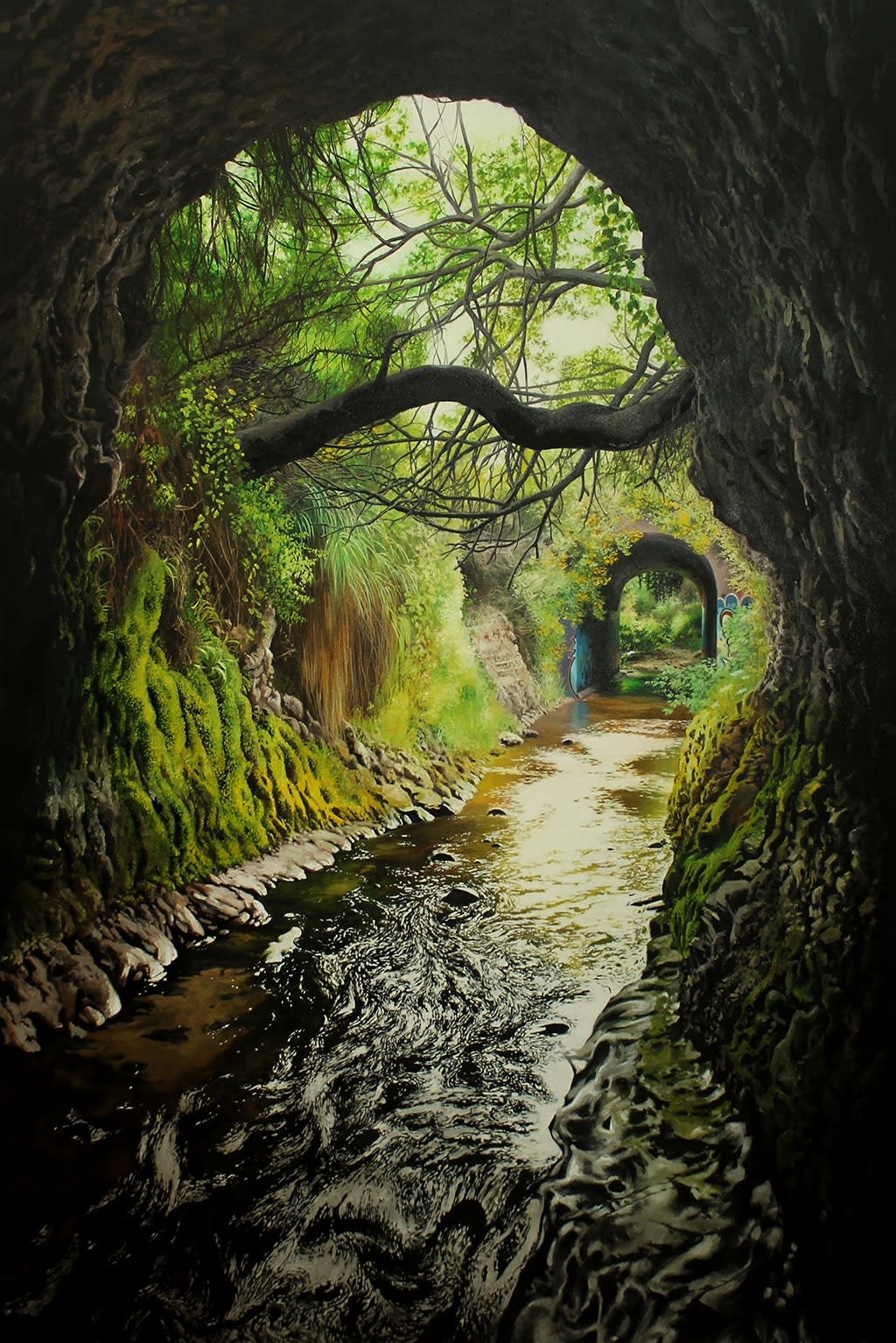 Jessica Hess, Knee Deep II, 2019