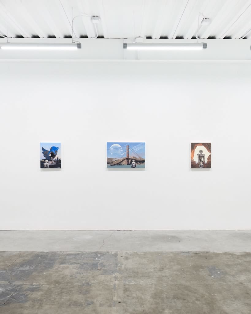 Installation view of Scott Listfield's solo exhibition