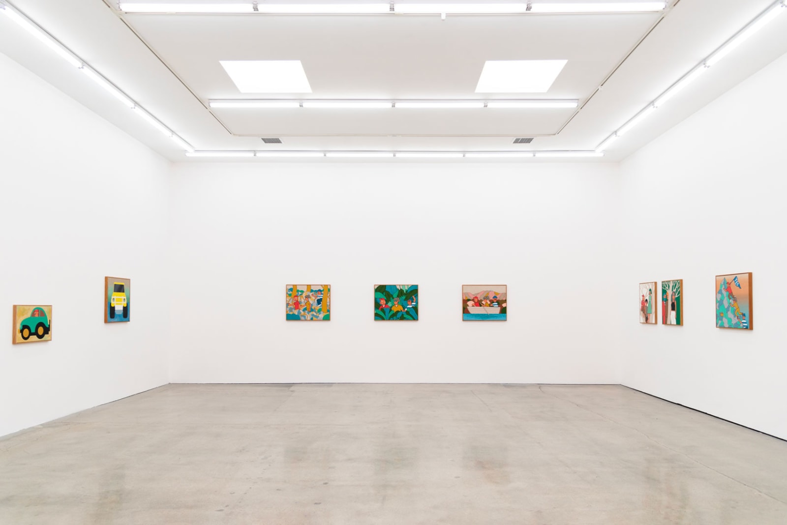 Installation image of Loiter at Harman Projects Los Angeles