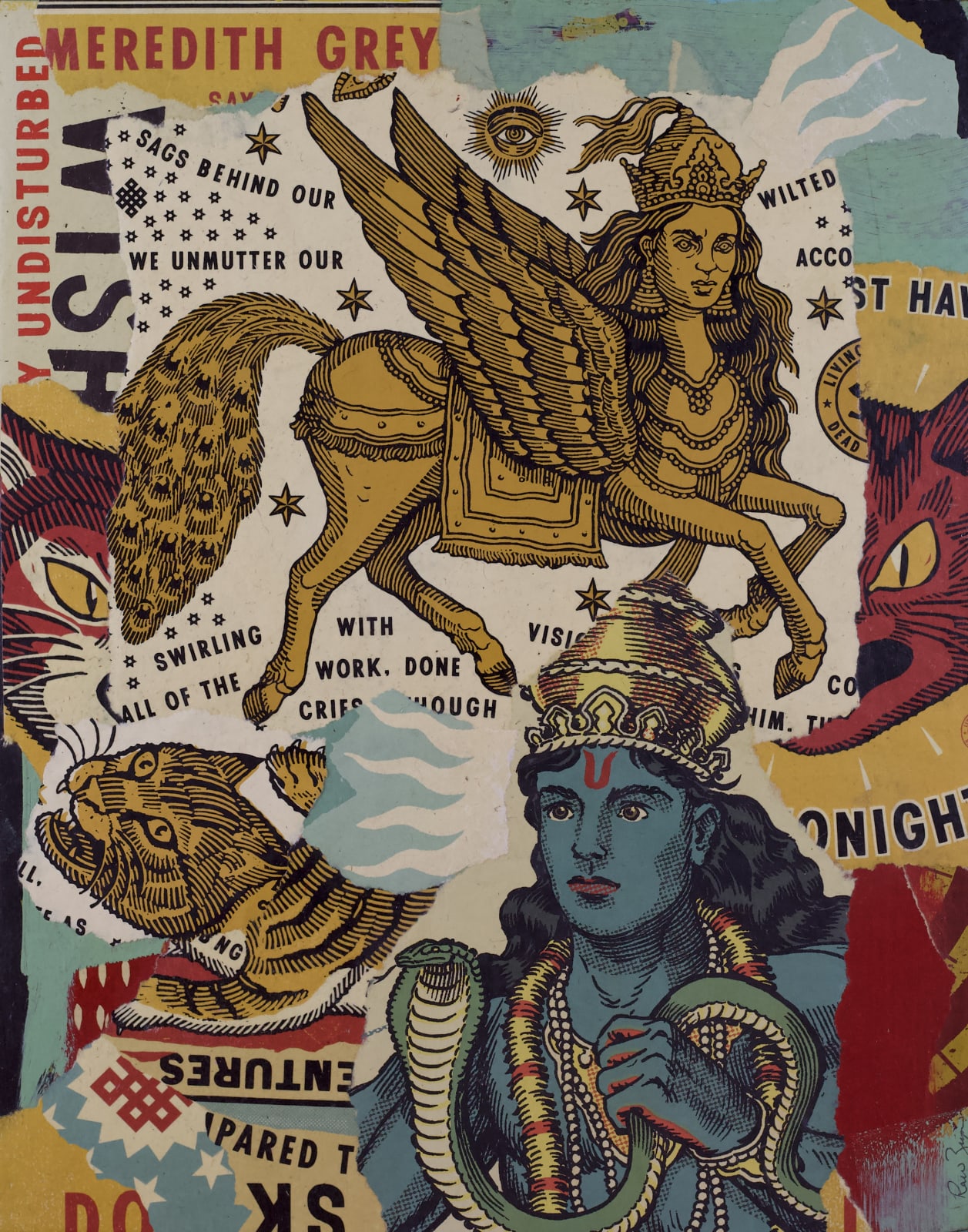 Ravi Zupa, Swirling with Vision, 2023