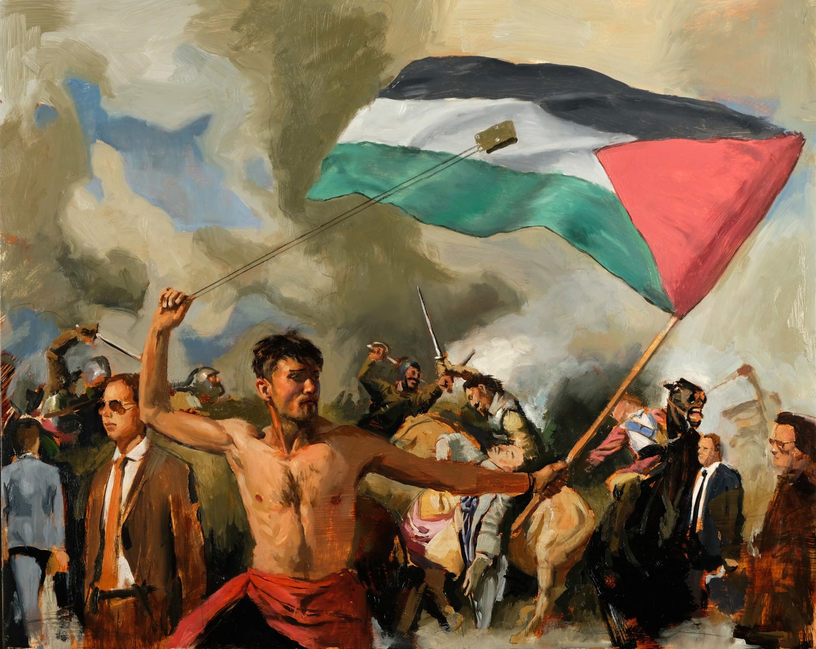 Adam Caldwell, David and Goliath, 2019