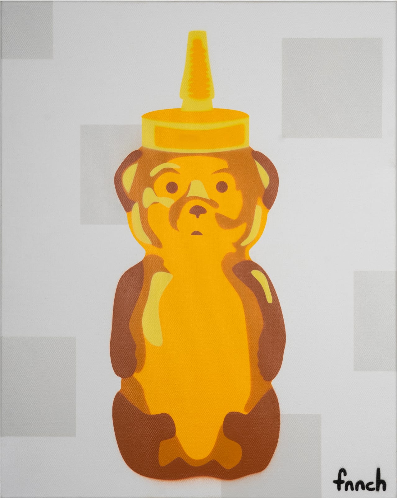 fnnch, Honey Bear on Squares, 2019
