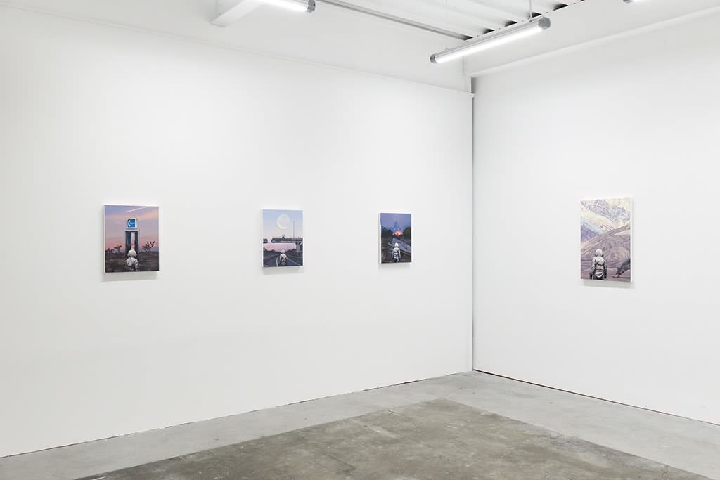 Installation view of Scott Listfield's exhibition