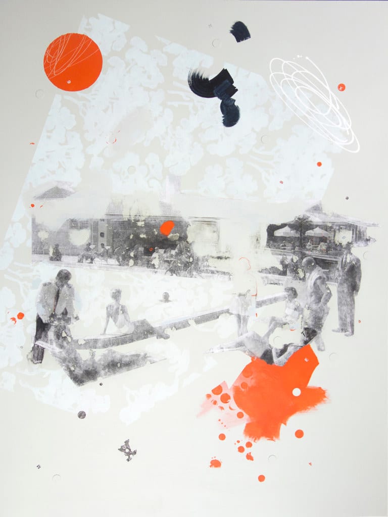 Lizzie Gill, Place Stamp Here II, 2018