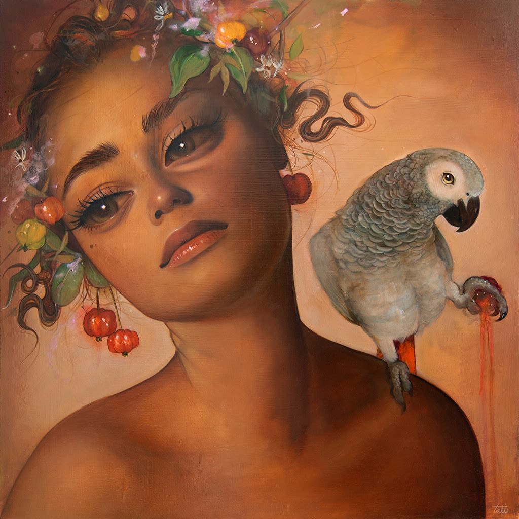 Painting by Tatiana Suarez for