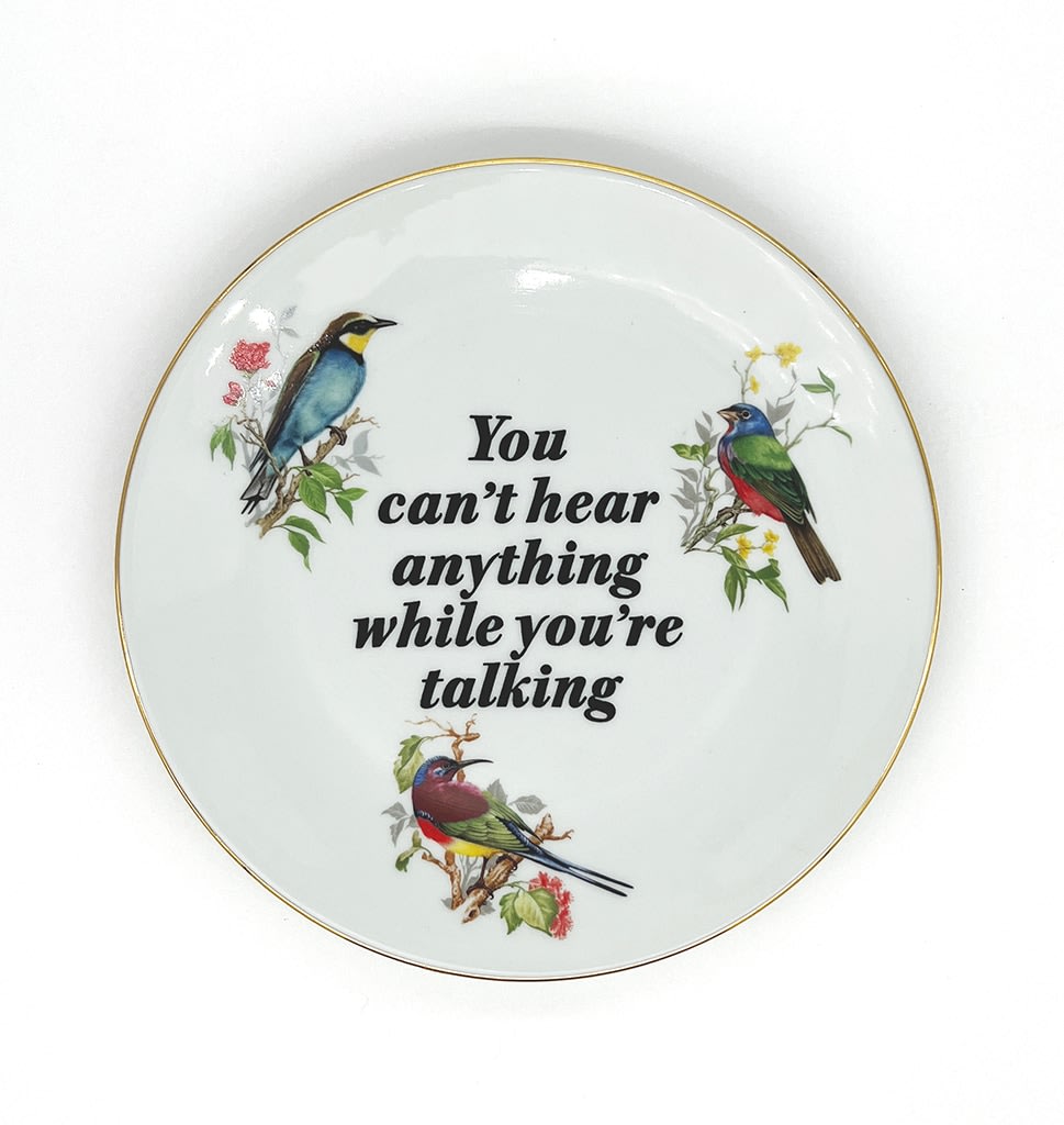 Marie-Claude Marquis, You can't hear anything while you're talking, 2025