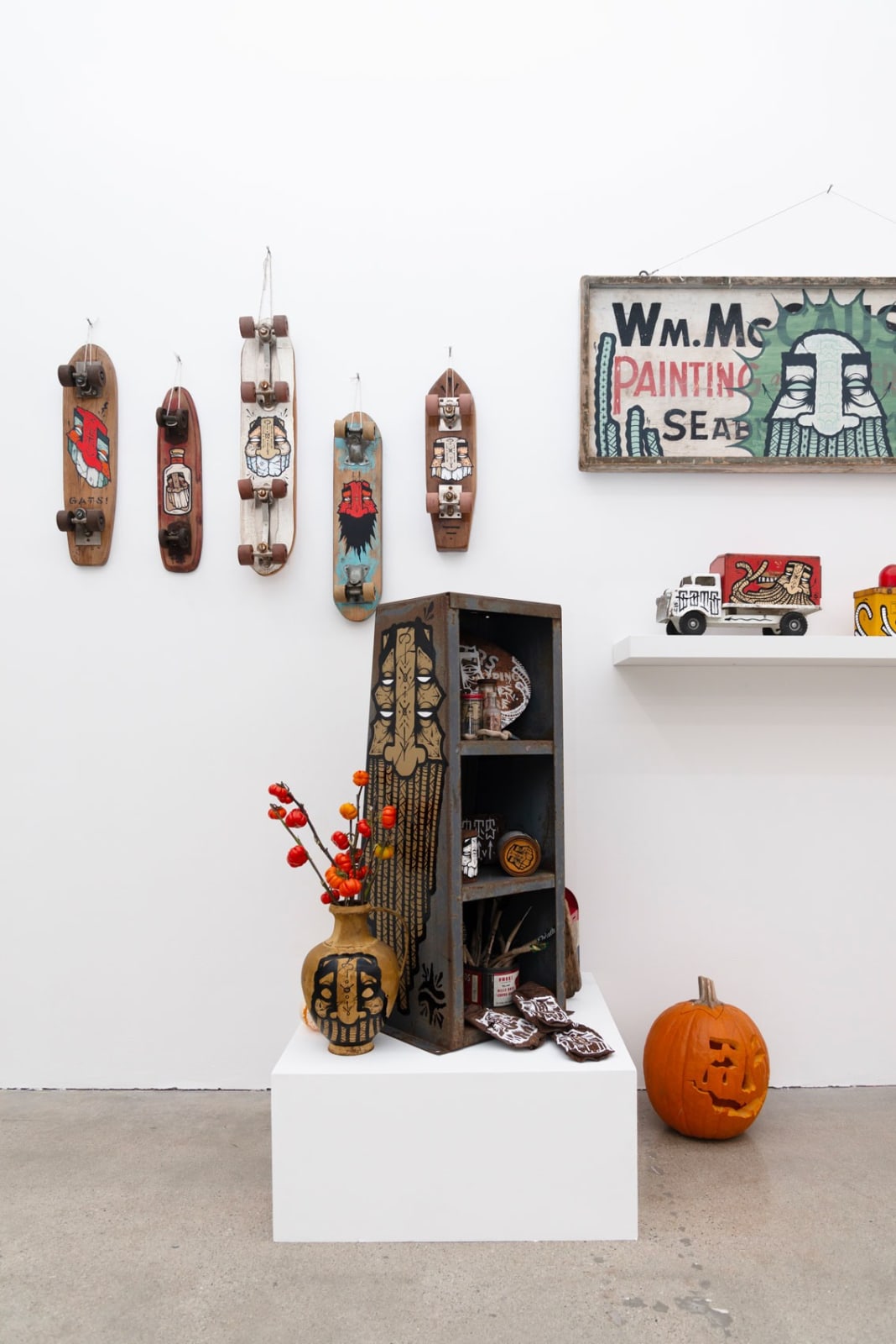 Installation image of GATS work at Hashimoto Contemporary LA