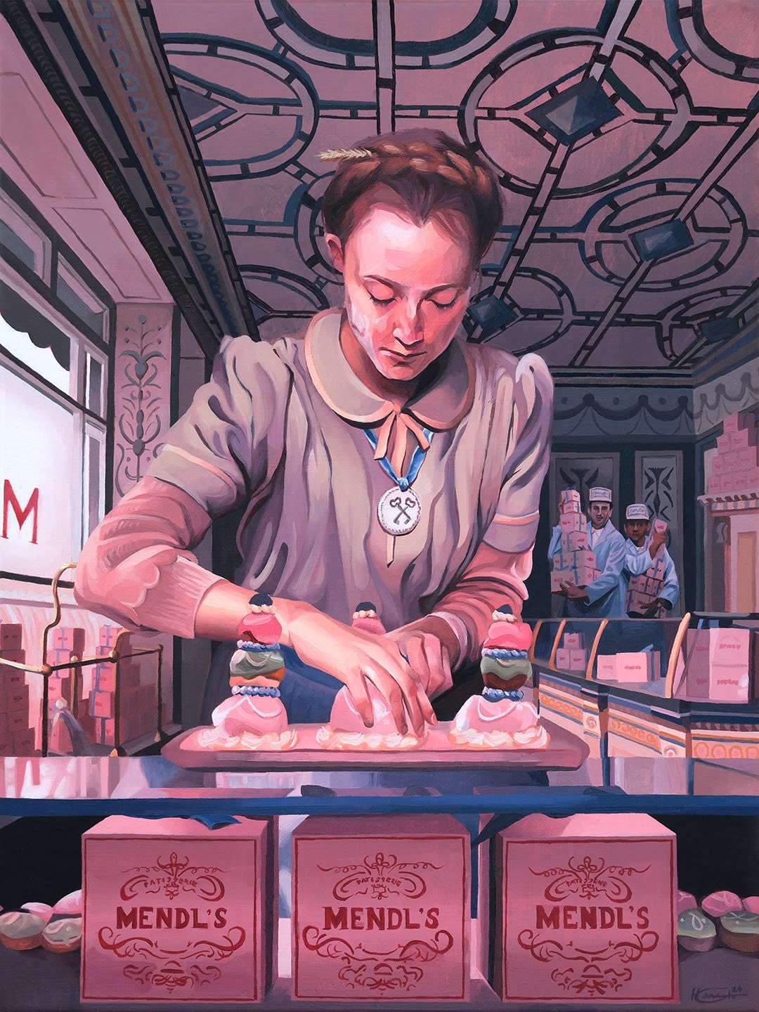 painting of Agatha from 