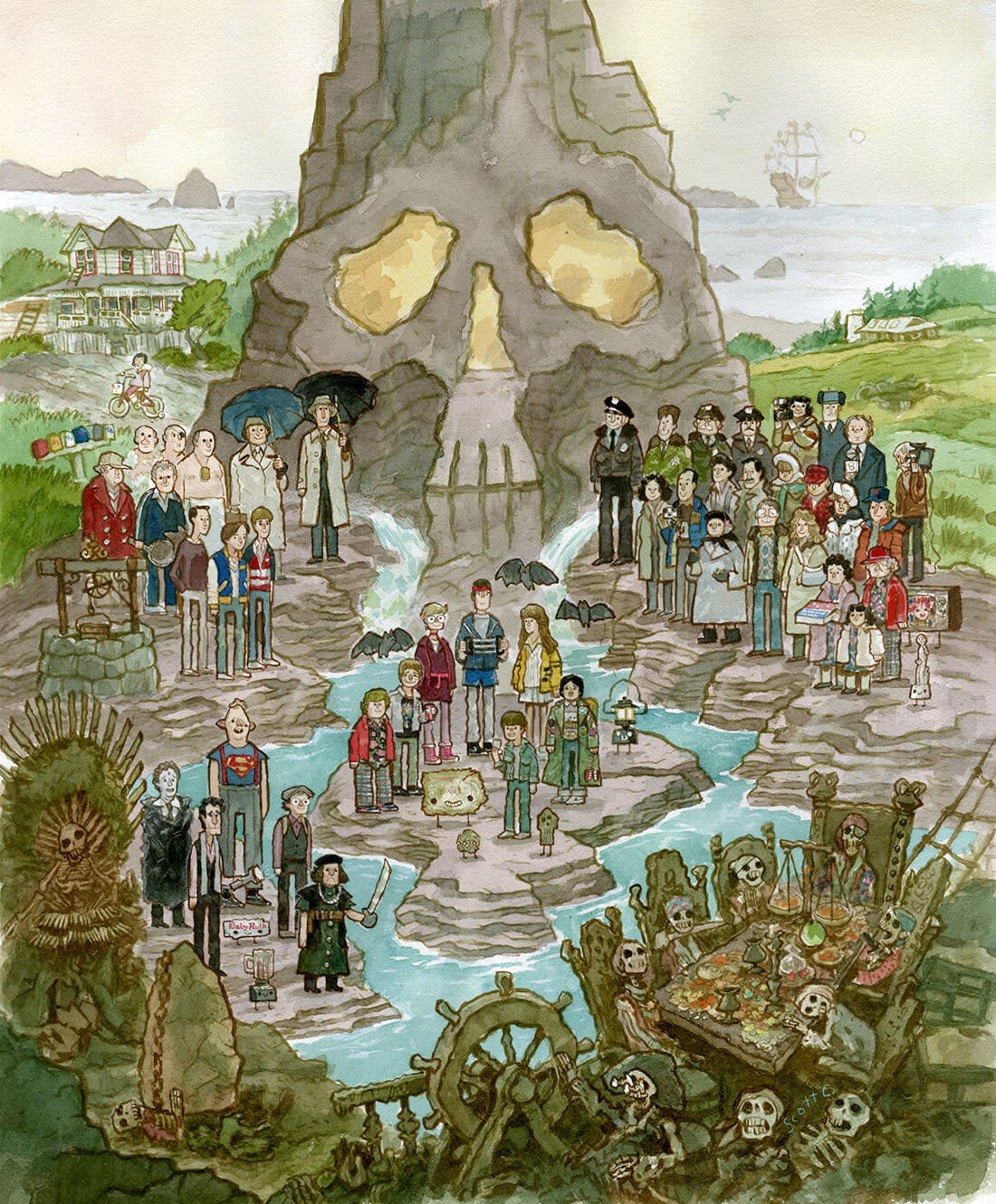 characters from The Goonies
