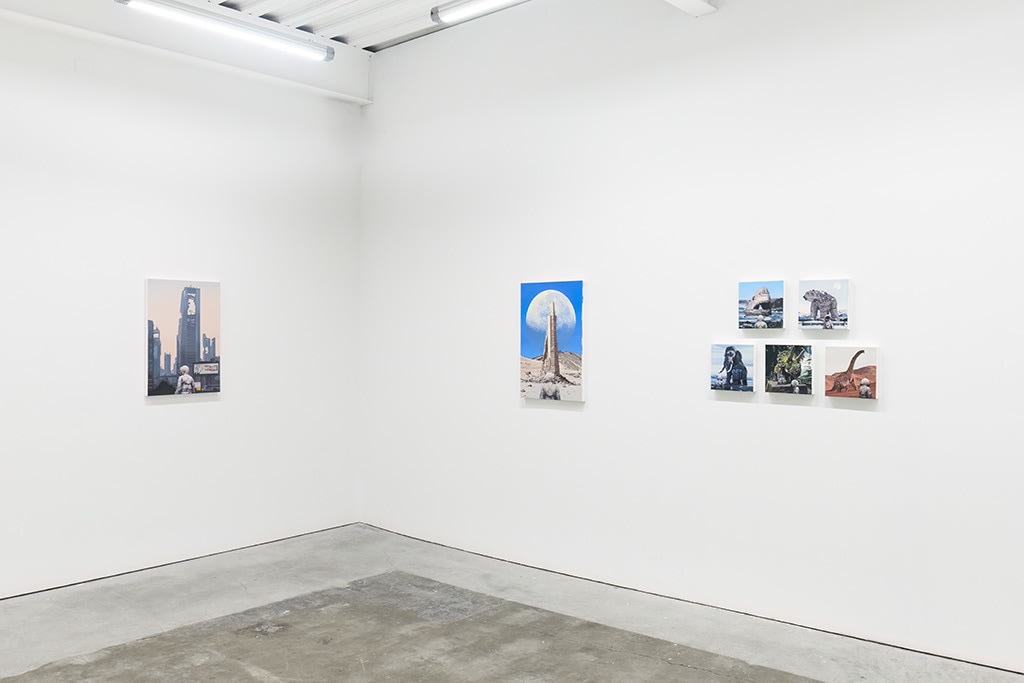 Installation view of Scott Listfield's exhibition