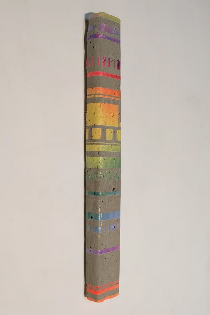 Alexis Arnold, Bar Graph in ROYGBIV, 2018