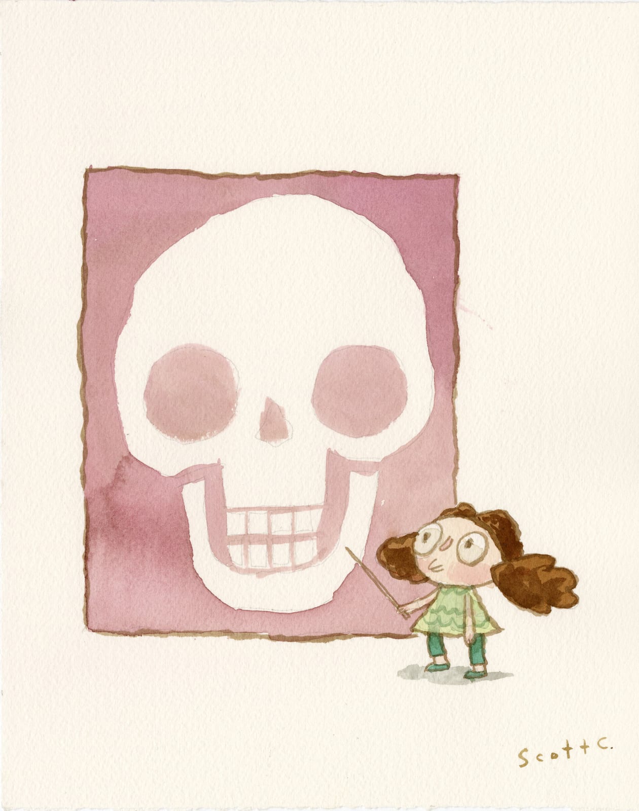 character from the book Skulls!