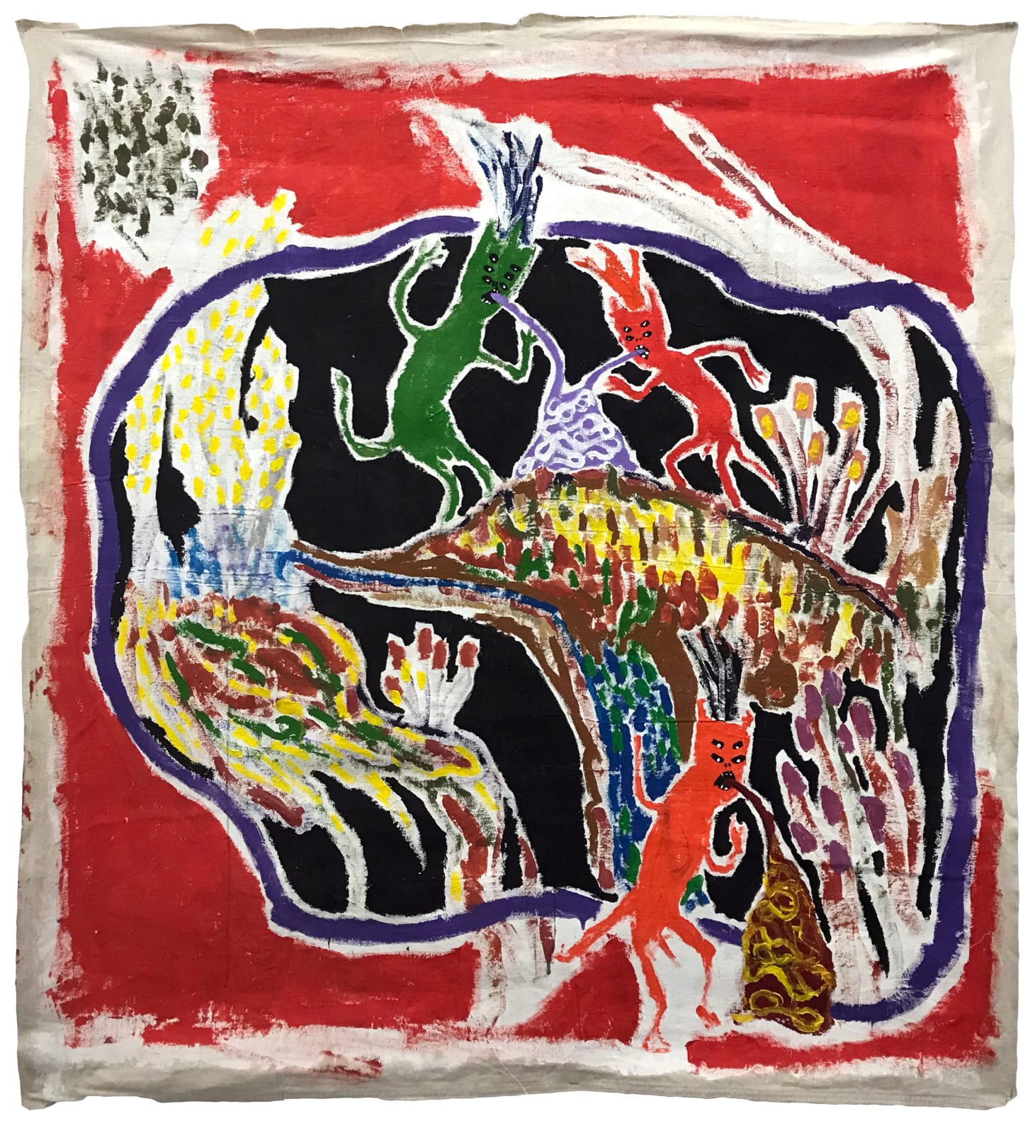 Brian A. Whiteley, Demonic Painting 2, 2019