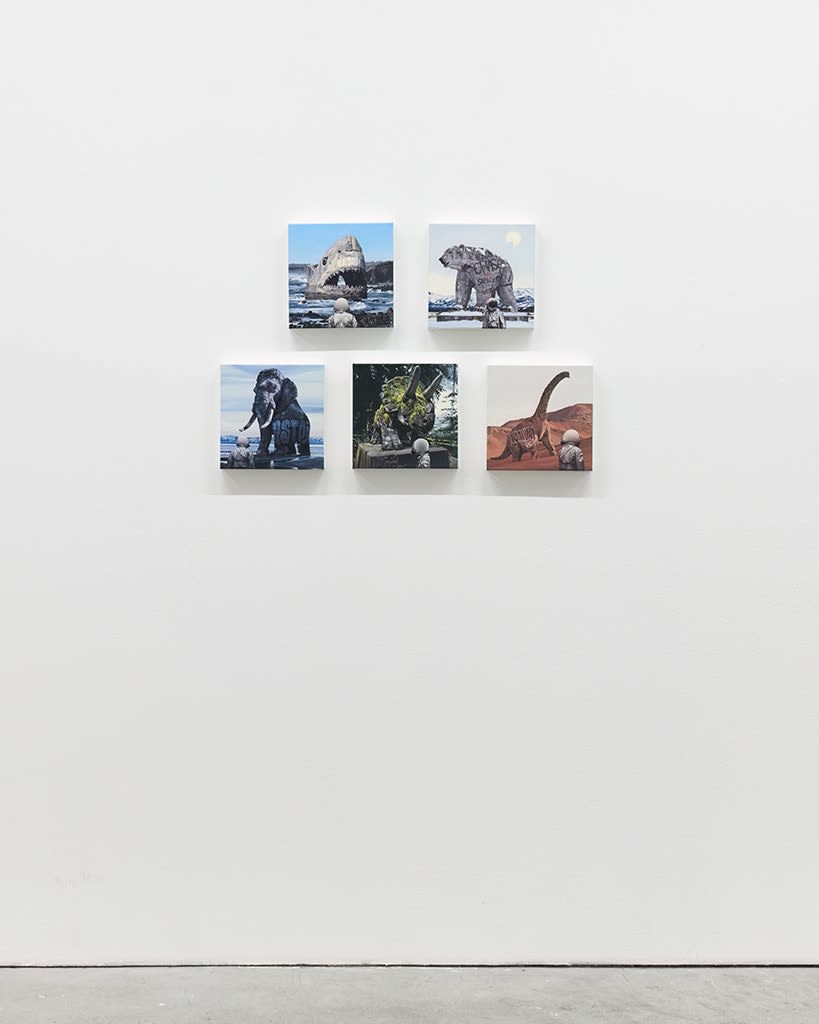 Installation view of Scott Listfield's exhibition