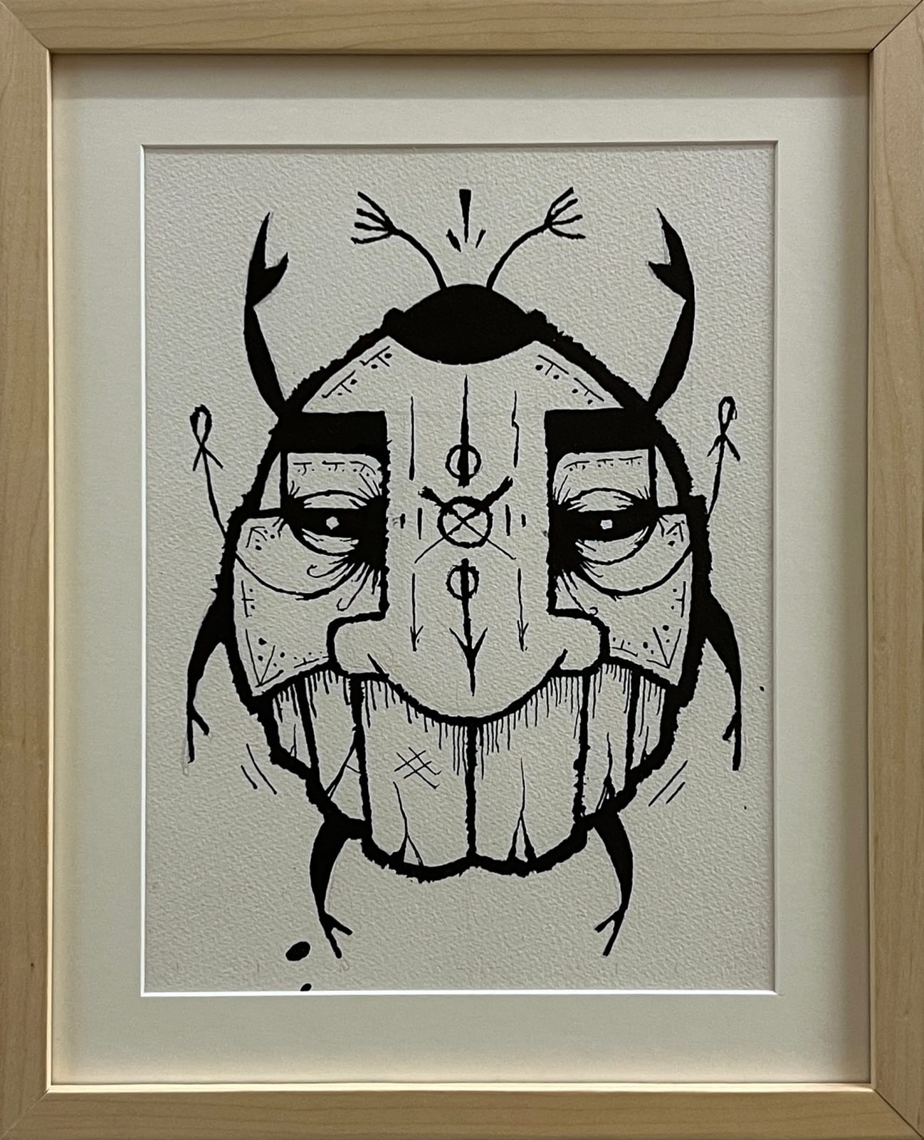 GATS drawing of a bug creature
