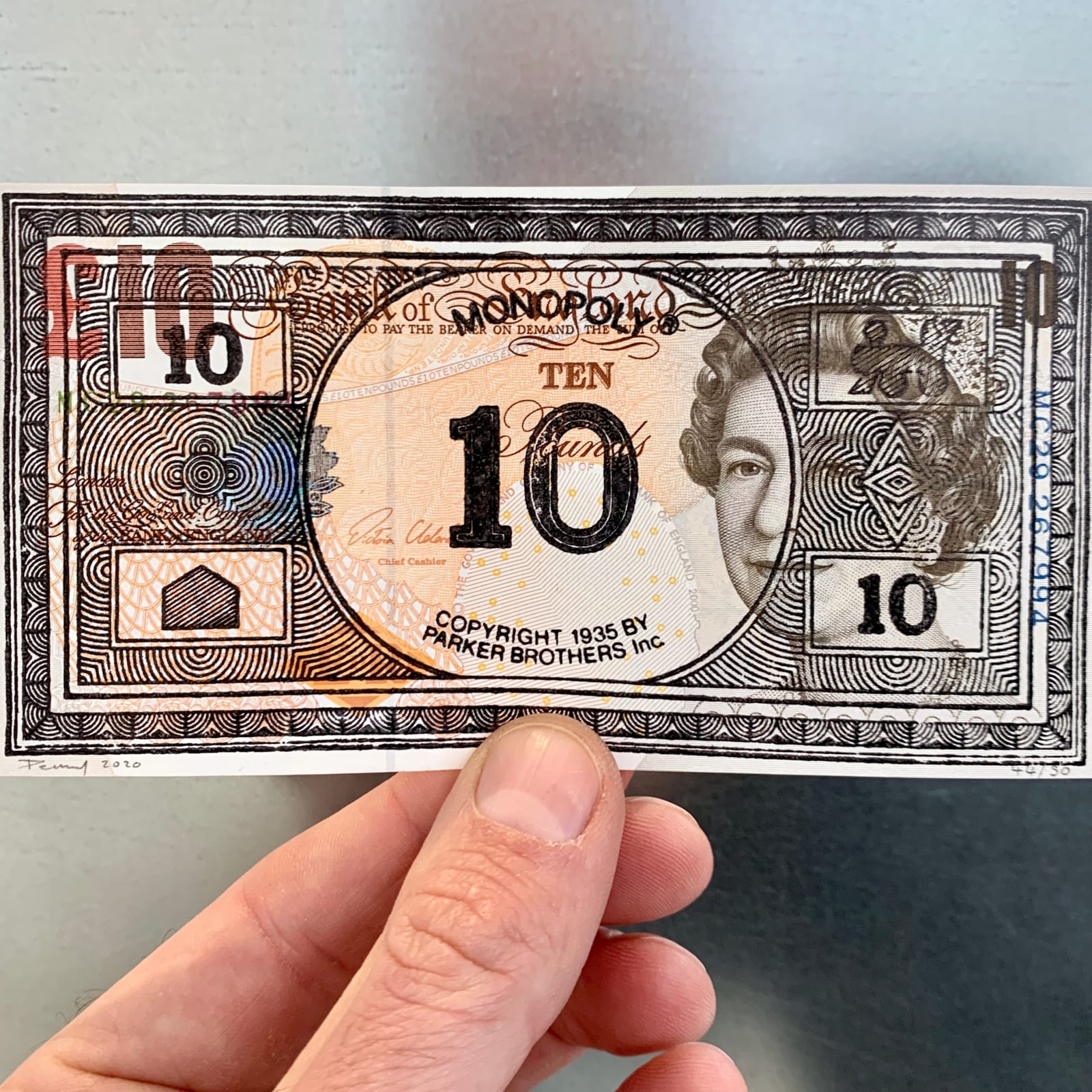 Penny, Monopoly Money, 2020